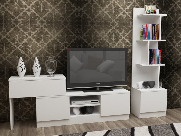 TV szekrény Team - White-VASBÚTOR