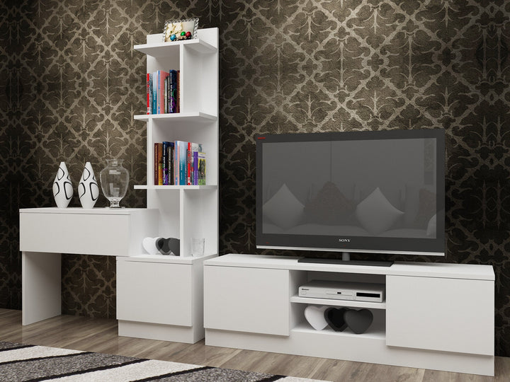TV szekrény Team - White-VASBÚTOR