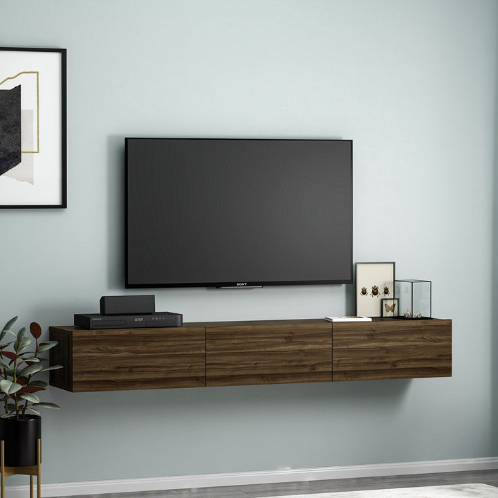 TV szekrény Terra - Walnut-VASBÚTOR