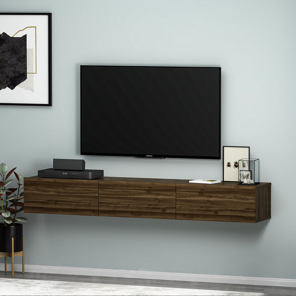 TV szekrény Terra - Walnut-VASBÚTOR