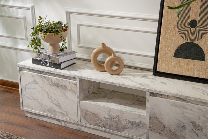 TV szekrény Vanguard - Fressia Marble-VASBÚTOR