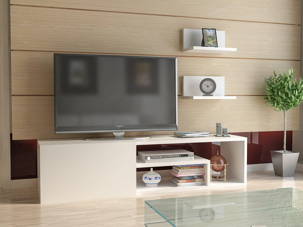 TV szekrény Zeplin - White-VASBÚTOR