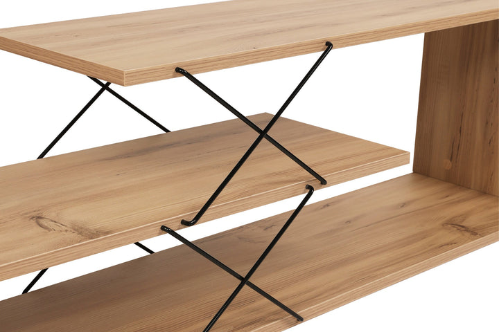 TV szekrény Zigzag - Oak-VASBÚTOR