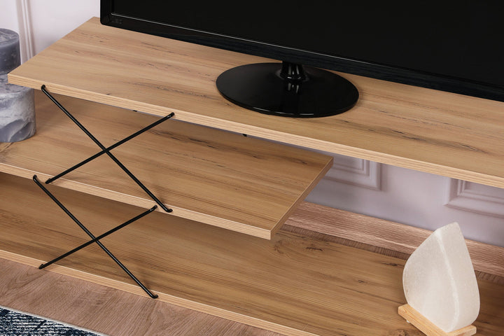 TV szekrény Zigzag - Oak-VASBÚTOR