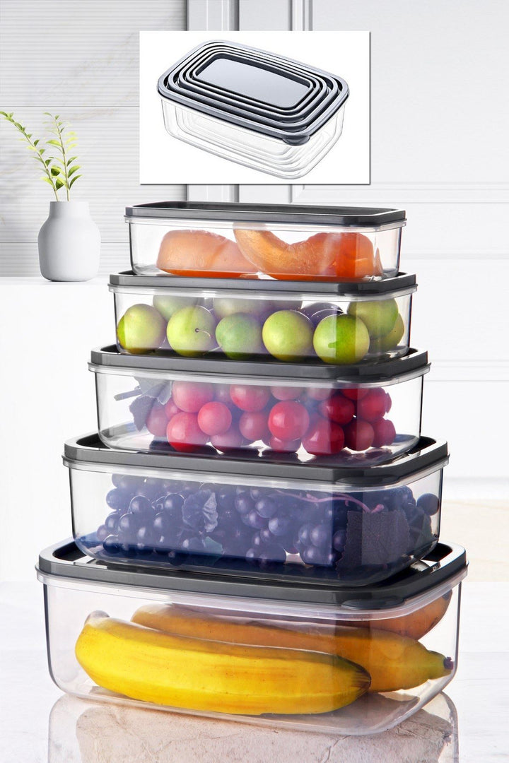 Tárolódoboz Szett (5 db), 639OKK1107-VASBÚTOR