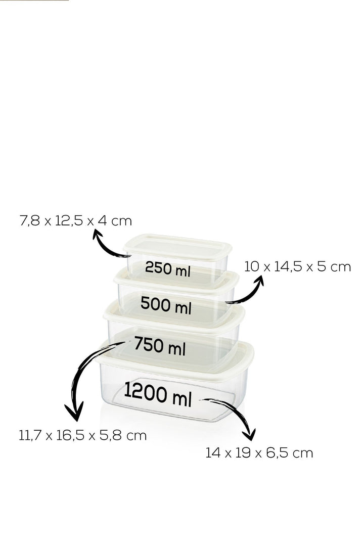 Tárolódoboz Szett (8 db), 964FRM5779-VASBÚTOR