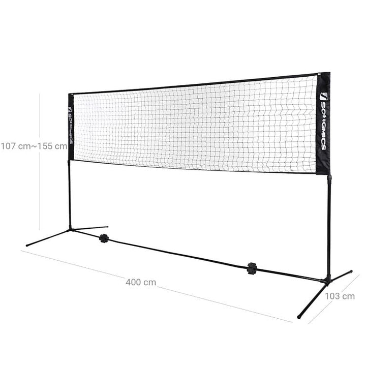 Tollaslabda háló 400x155 cm, fekete-VASBÚTOR