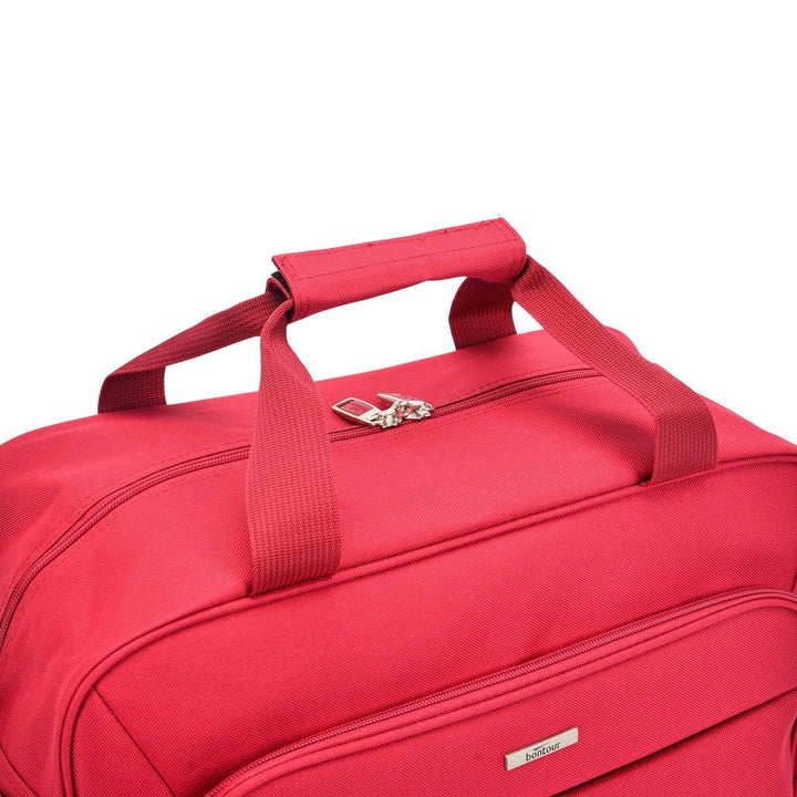 Wizzair kézipoggyász kabintáska 40x30x20 cm , Bontour AIR Utazótáska, Piros-VASBÚTOR