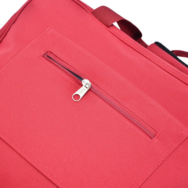 Wizzair kézipoggyász kabintáska 40x30x20 cm , Bontour AIR Utazótáska, Piros-VASBÚTOR