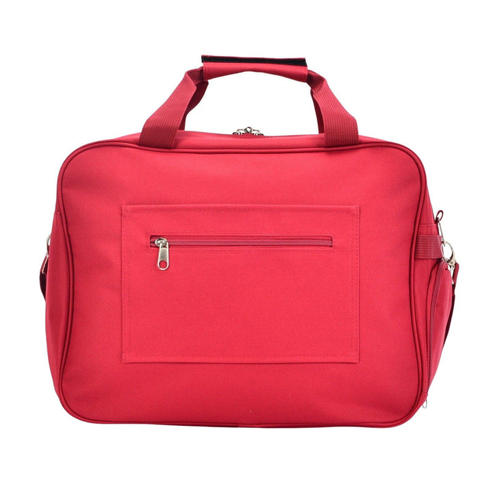 Wizzair kézipoggyász kabintáska 40x30x20 cm , Bontour AIR Utazótáska, Piros-VASBÚTOR