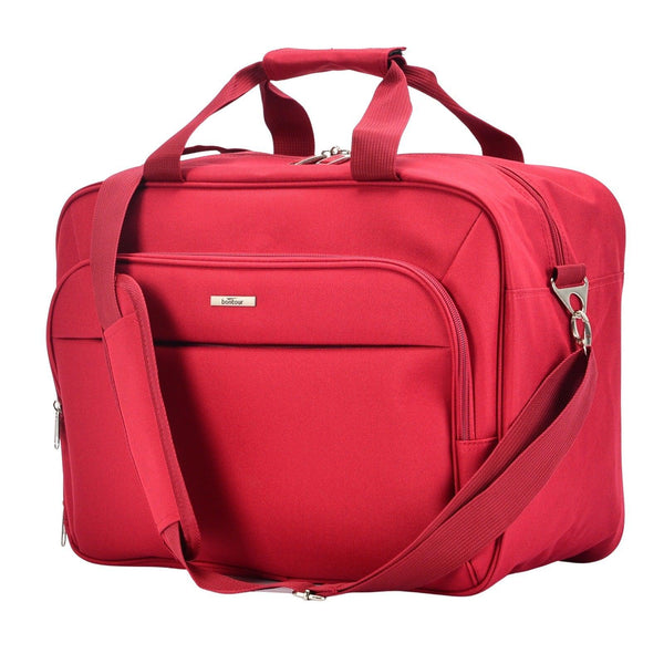 Wizzair kézipoggyász kabintáska 40x30x20 cm , Bontour AIR Utazótáska, Piros-VASBÚTOR