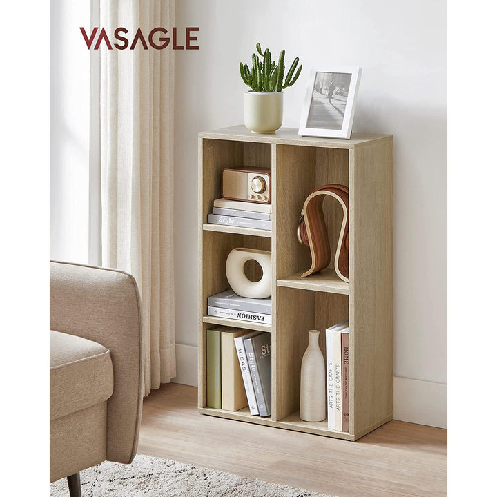 könyvespolc 5 rekesszel 50 x 80 x 24 cm-VASBÚTOR