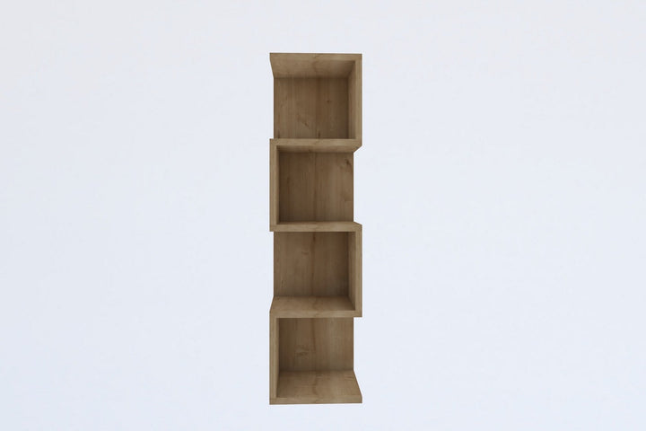 könyvespolc Alin - Sapphire Oak-VASBÚTOR