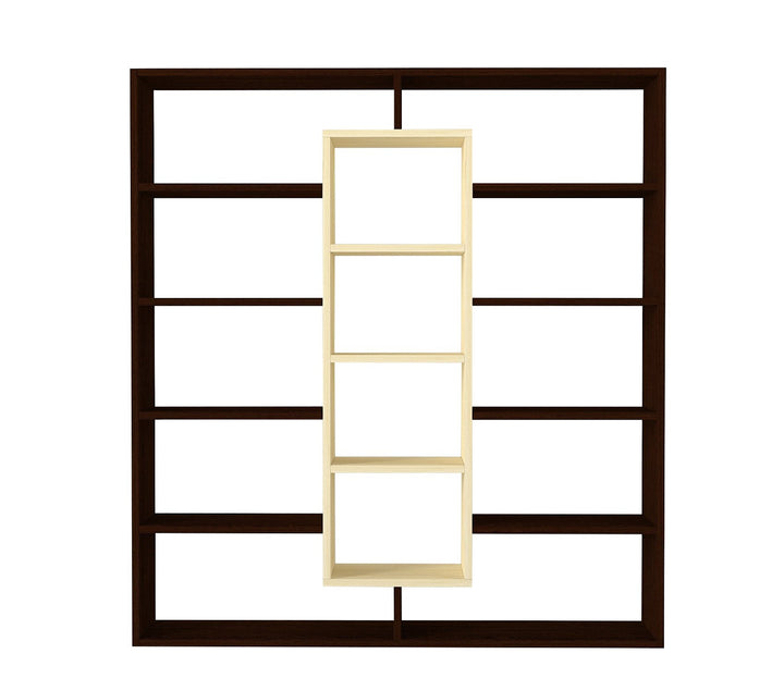 könyvespolc Ample - Birch, Wenge-VASBÚTOR