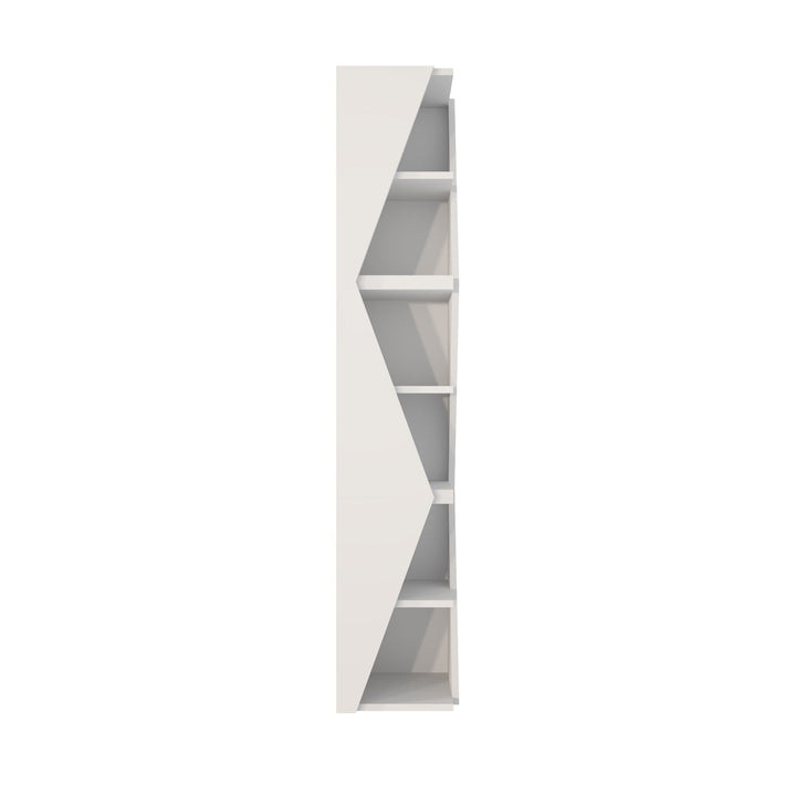könyvespolc Arrow - White-VASBÚTOR